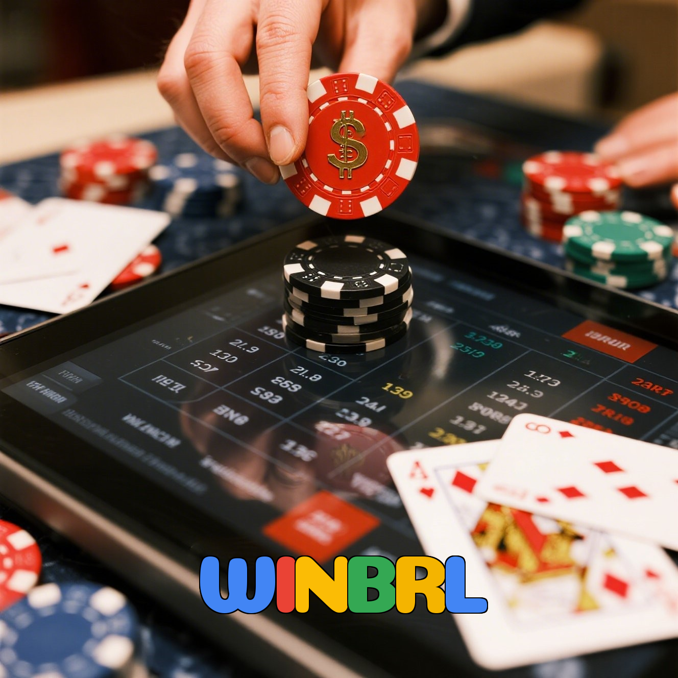 WINBRL：Jogue blackjack, aposte no futebol e vença com grandes prêmios!