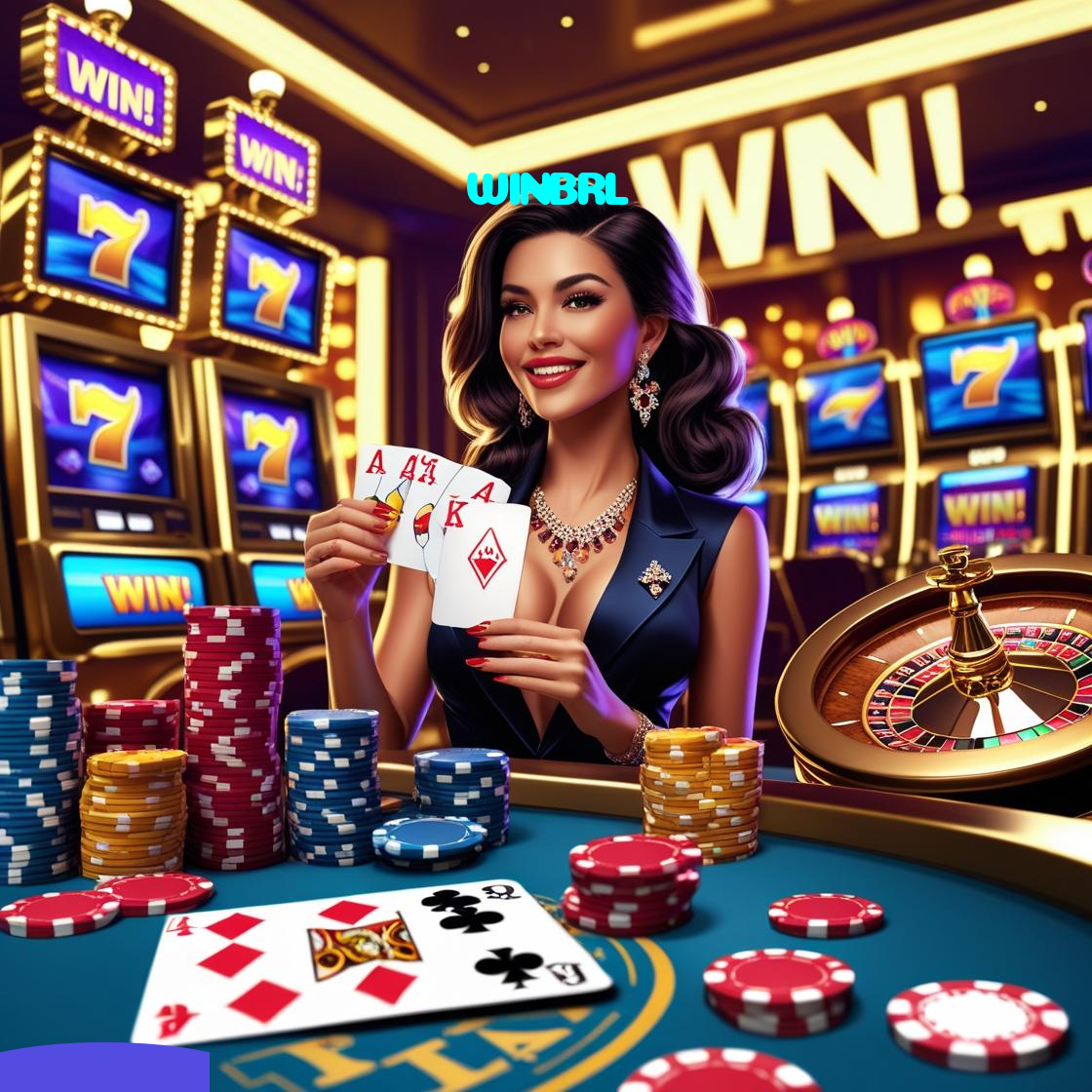 WINBRL：Desafie suas habilidades no poker online e vença os adversários!